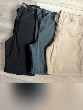Gloria Vanderbilt Amanda High Rise Tapered Jeans Bundle 4 Pairs Size 12